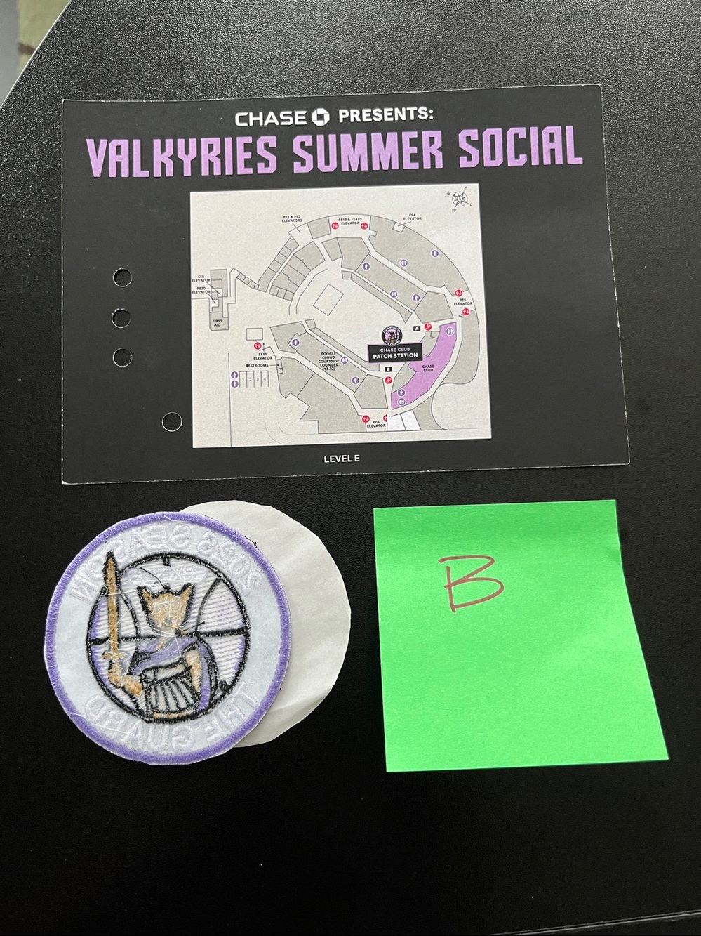Golden State Valkyries Patch, 8/7/26 Summer Social Giveaway, NEW. (Bundle B) - Picture 3 of 8